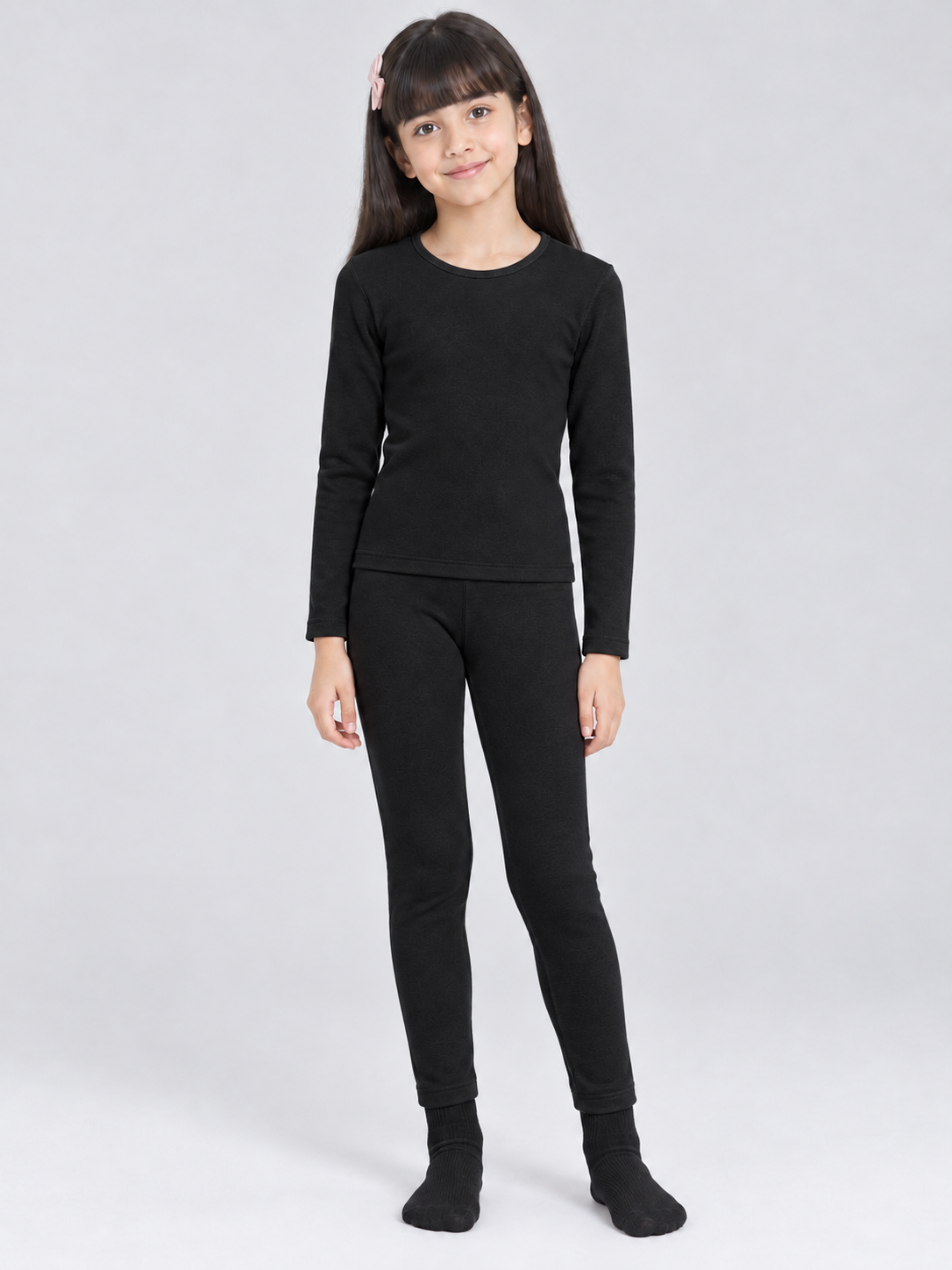 Parent-Child Matching German Velvet Thermal Underwear Set - 图片 14
