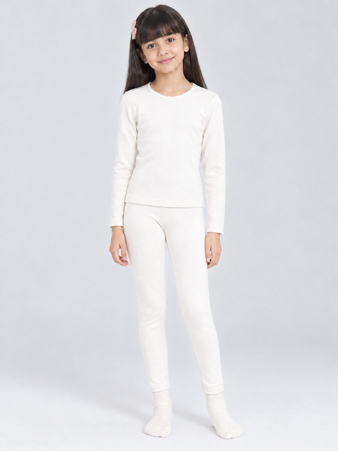 Parent-Child Matching German Velvet Thermal Underwear Set - 图片 12